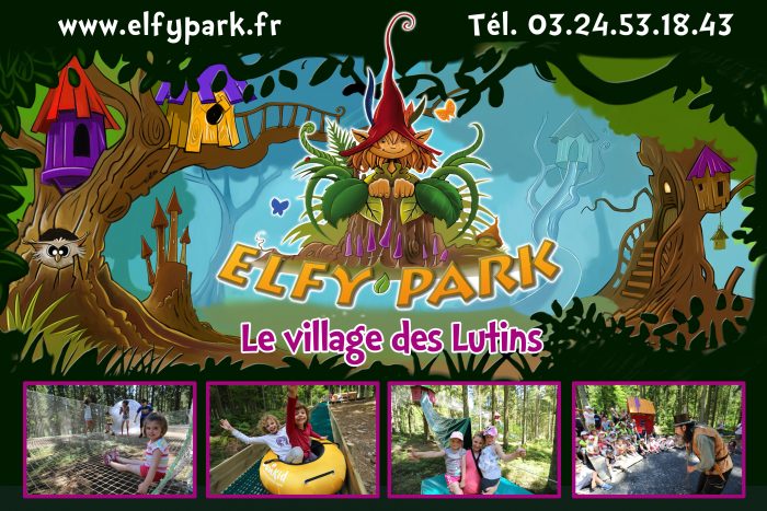 Panneaux réalisé par Yauque Company pour le parc de loisir à thème Elfy Park